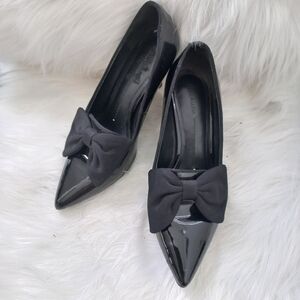 Stellaluna Women's Black Bow Shoes Size 35 EU